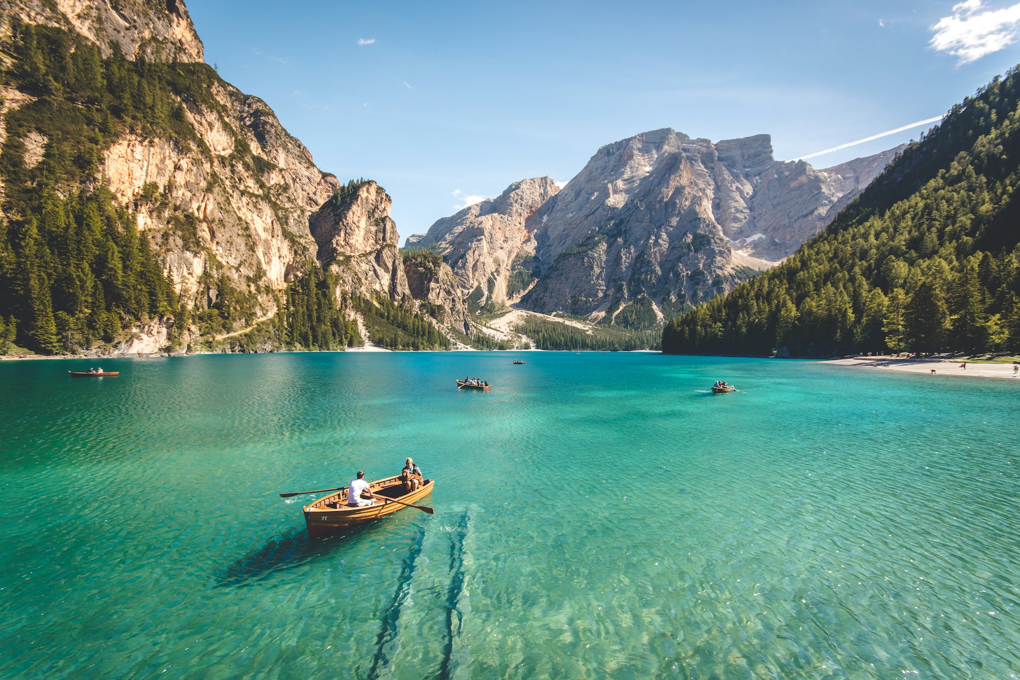 Paysage de vacances en France